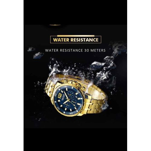 Montre Pour Homme Chronographe Mouvement De Quartz