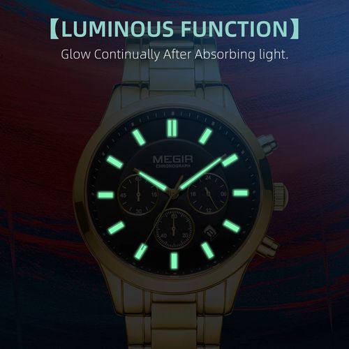 Montre Chronographe À Quartz Pour Homme thumbnail 3