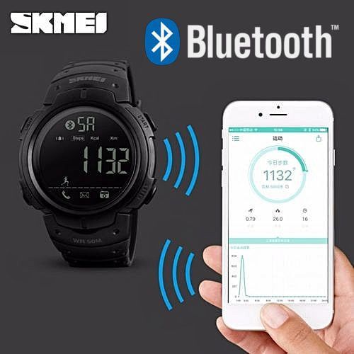  Montre Numérique Pour Homme, Avec Compte À Rebours, Lumière Led, Réveil, 5 Bars