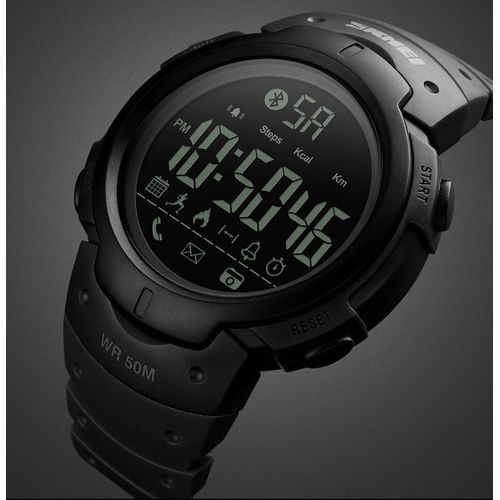Montre Numérique Pour Homme, Avec Compte À Rebours, Lumière Led, Réveil, 5 Bars thumbnail 3