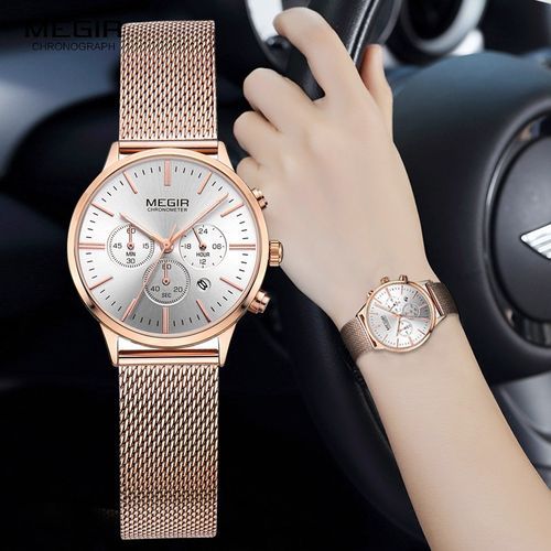 Montre Pour Femme Et Avec Acier Inoxydable thumbnail 3