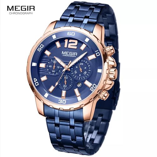 Montre Pour Homme Chronographe Mouvement De Quartz