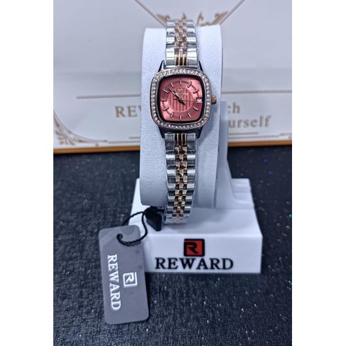 Reward Montre À Quartz En Acier Inoxydable Pour Femme, Étanche