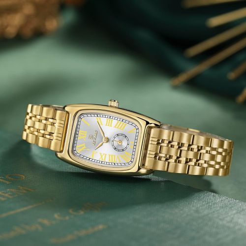Montre À Quartz En Acier Inoxydable Pour Femme, Étanche thumbnail 3