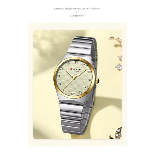 Montre Pour Femme Montre-bracelet En Acier Inoxydable Bracelet Étanche thumbnail 3