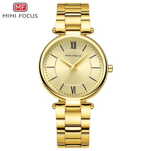 Montre À Quartz En Acier Inoxydable 