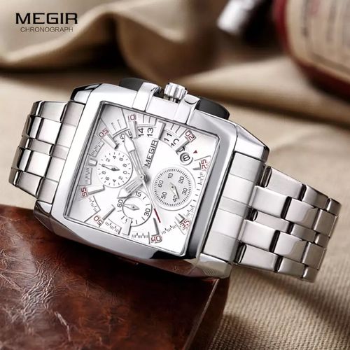 Montre Mouvement Quartz Hommes, Chronographe, Lumineux