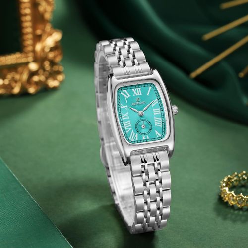 Montre À Quartz En Acier Inoxydable Pour Femme, Étanche thumbnail 3