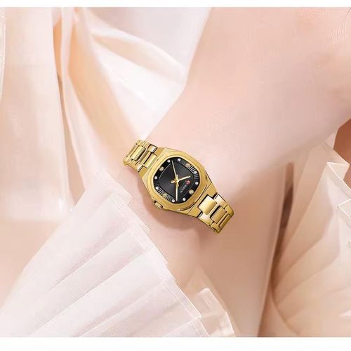  Montre À Petit Cadran Pour Femme, Montre-bracelet Ronde Étanche 