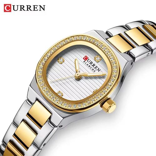 Montre Pour Femme Décontracté Cristal 3 Mains Quartz Montre-bracelet thumbnail 3