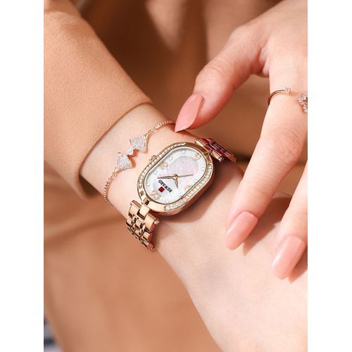Montre Quartz En Acier Inoxydable 