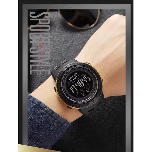  Montre Numérique De Sport Pour Homme – Étanche 50 M, Led Et Chronomètre
