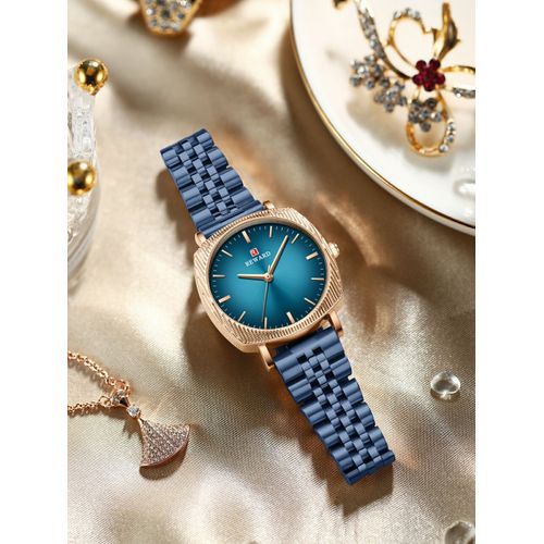 Montre À Mouvement Quartz Bracelets En Acier thumbnail 3