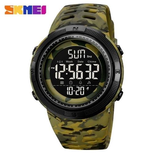 Montre Numérique De Sport Pour Homme – Étanche 50 M, Led Et Chronomètre