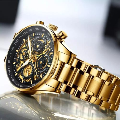 Watch Chronographe Mouvement De Quartz