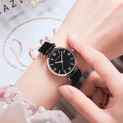 Montre Quartz, En Acier Inoxydable Avec Un Design Analogique thumbnail 3