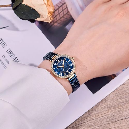 Montre, Bracelet En Maille D'acier 