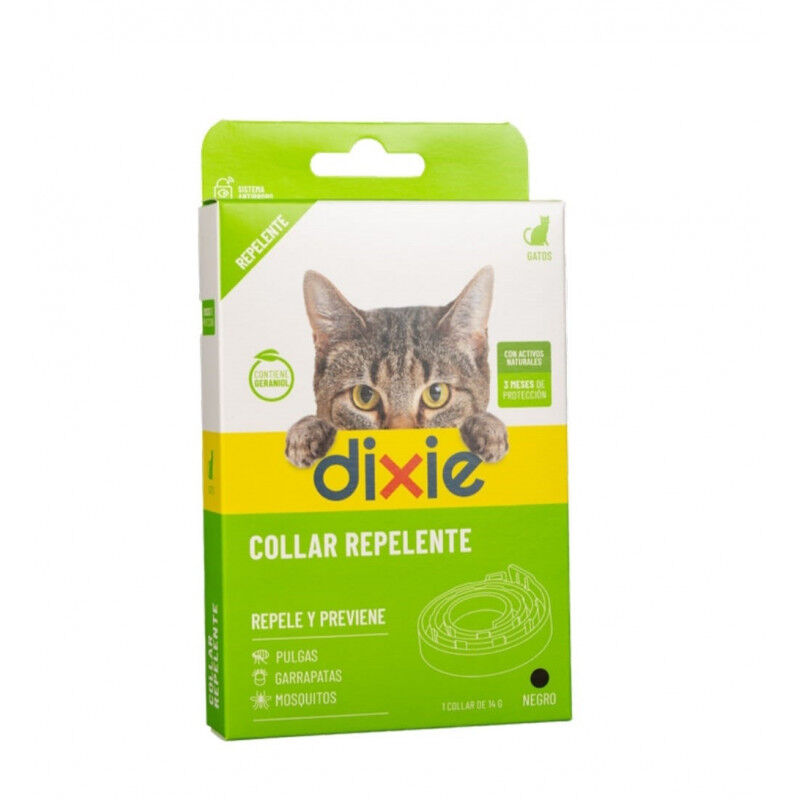 Collier Antiparasitaire Répulsif D’insectes Puce, Tiques Et Moustiques Pour Chat