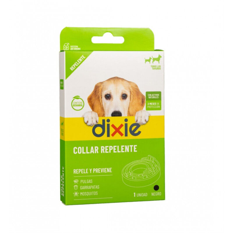 Collier Antiparasitaire Répulsif D’insectes Puce, Tiques Et Moustiques Pour Chien