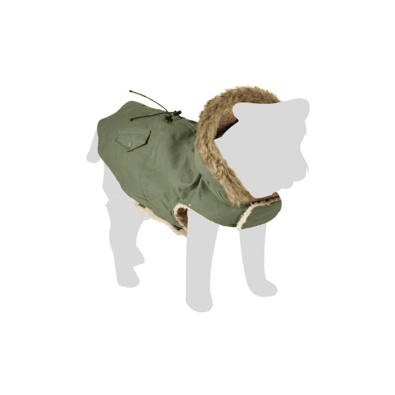 Manteau D'hiver Lennox Vert Pour Chien