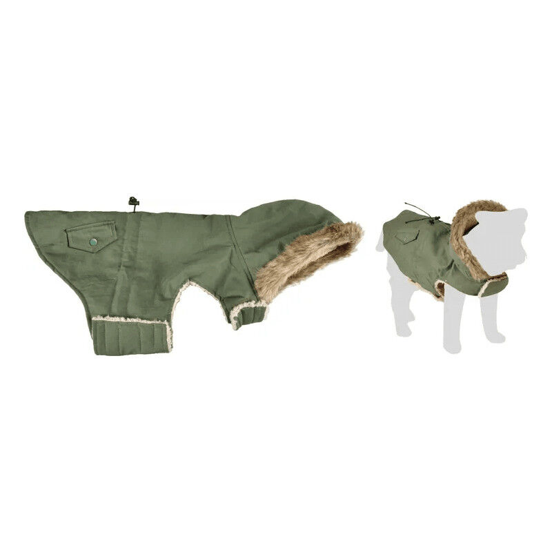 Manteau D'hiver Lennox Vert Pour Chien thumbnail 3