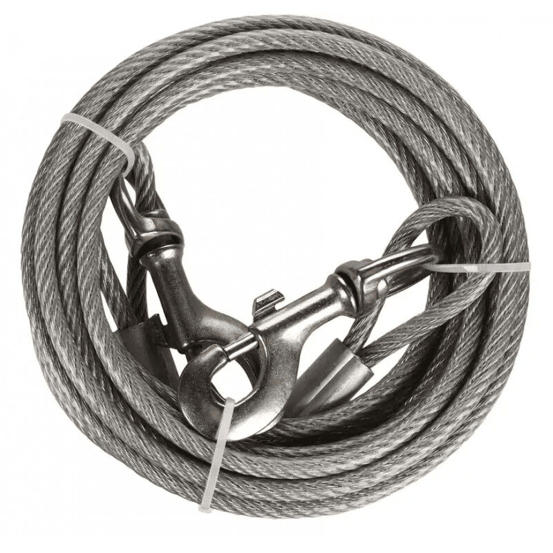 Cable De Niche Plastifié Pour Petit Chien