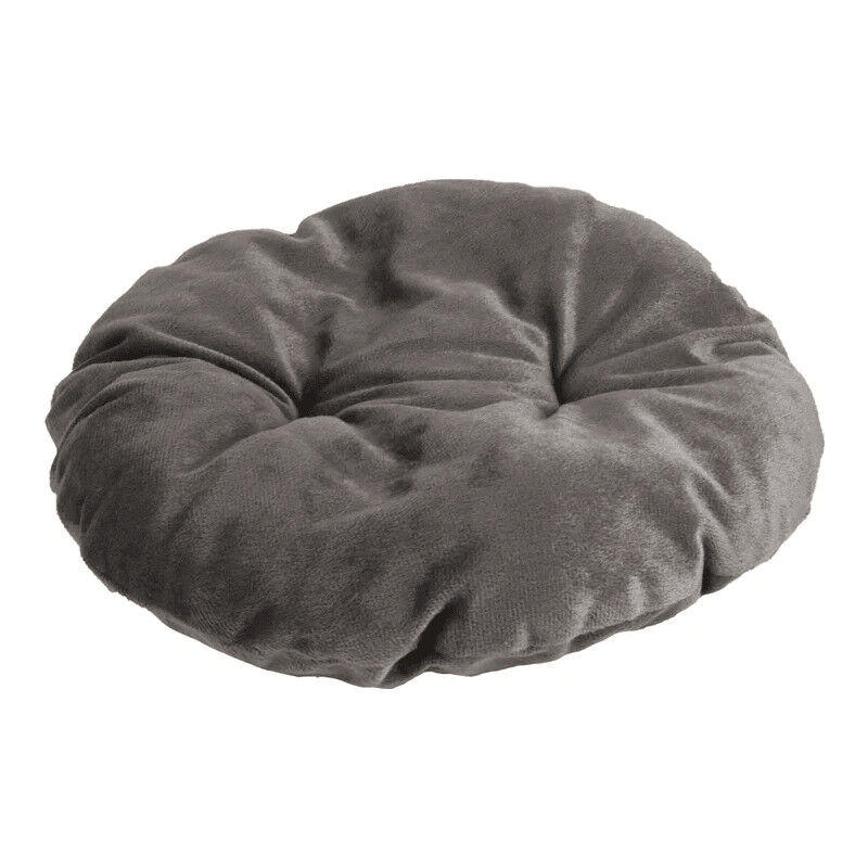 Panier Enya Rond Gris & Gris Clair Pour Chat Ou Petit Chien - Flamingo
