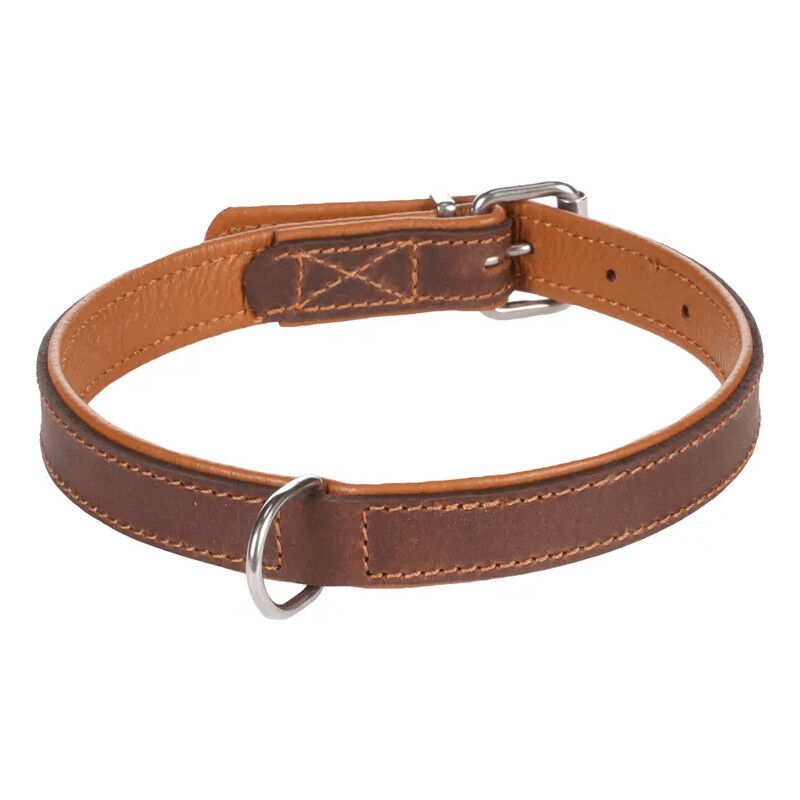 Collier Rembourré Memphis Brun thumbnail 3
