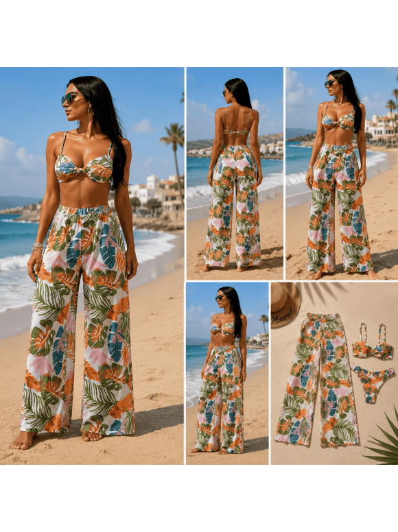 Ensemble De Plage 3 Pièces