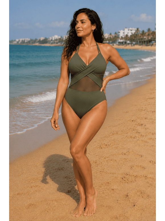 Maillot De Bain Une-pièce Découpé