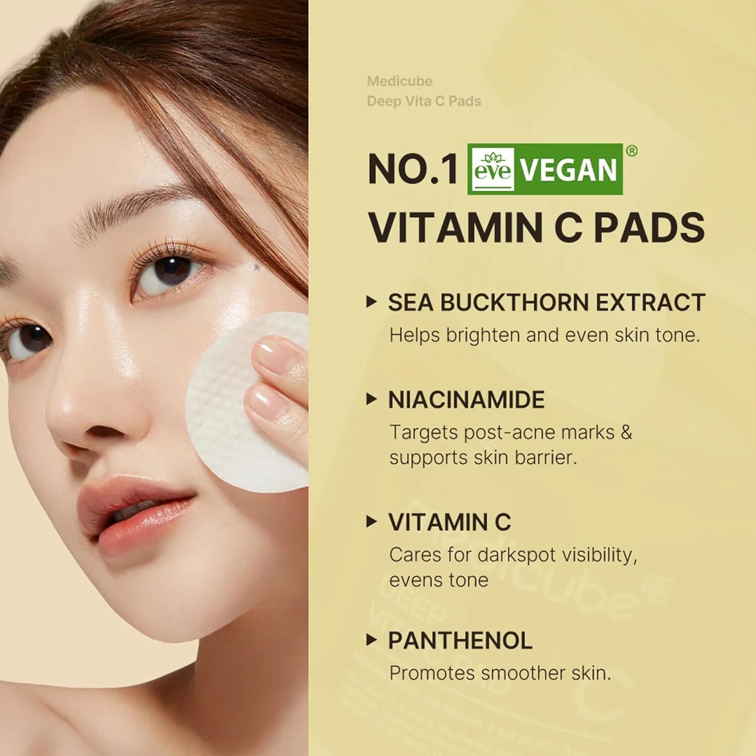 Medicube Deep Vita C Pad - 70 Pcs thumbnail 3