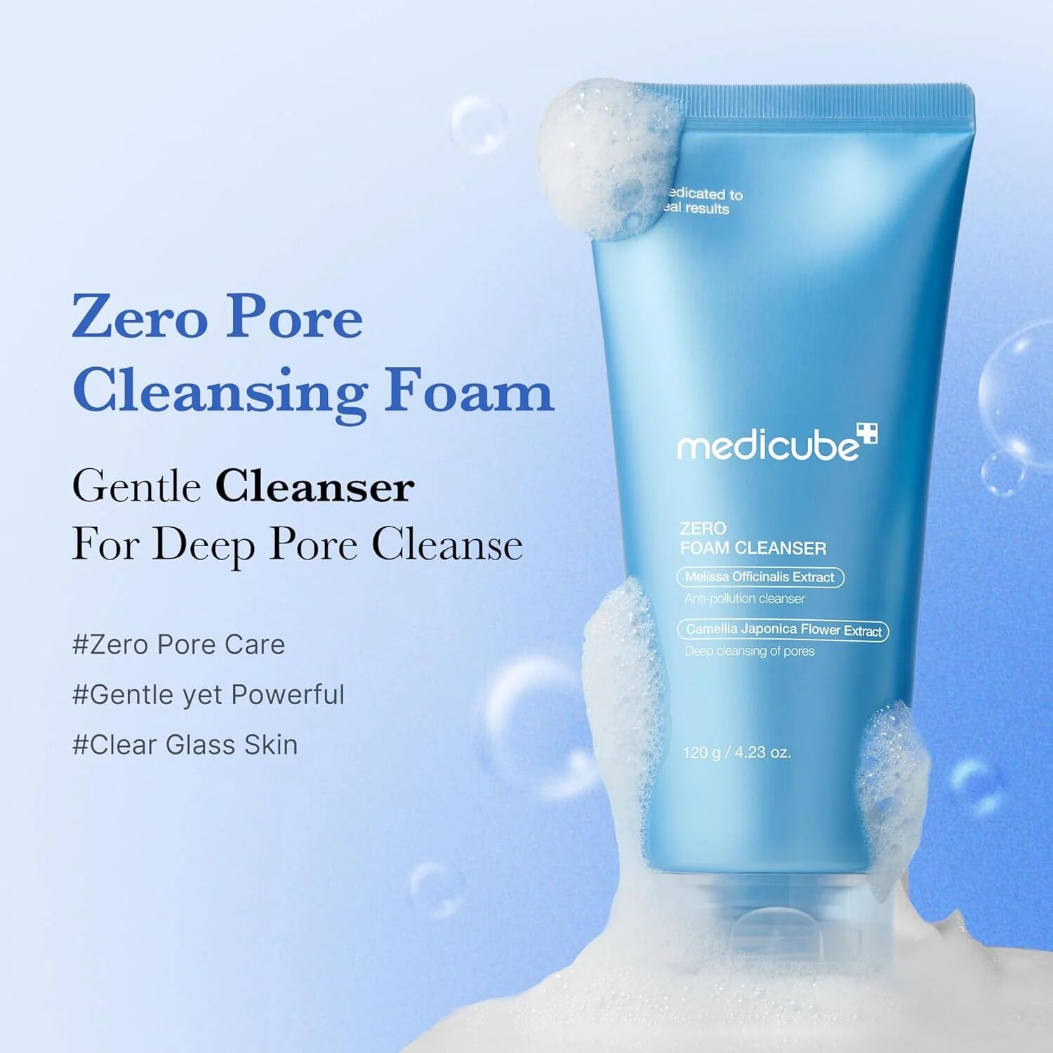 Medicube Zero Foam Cleanser - 120g thumbnail 3