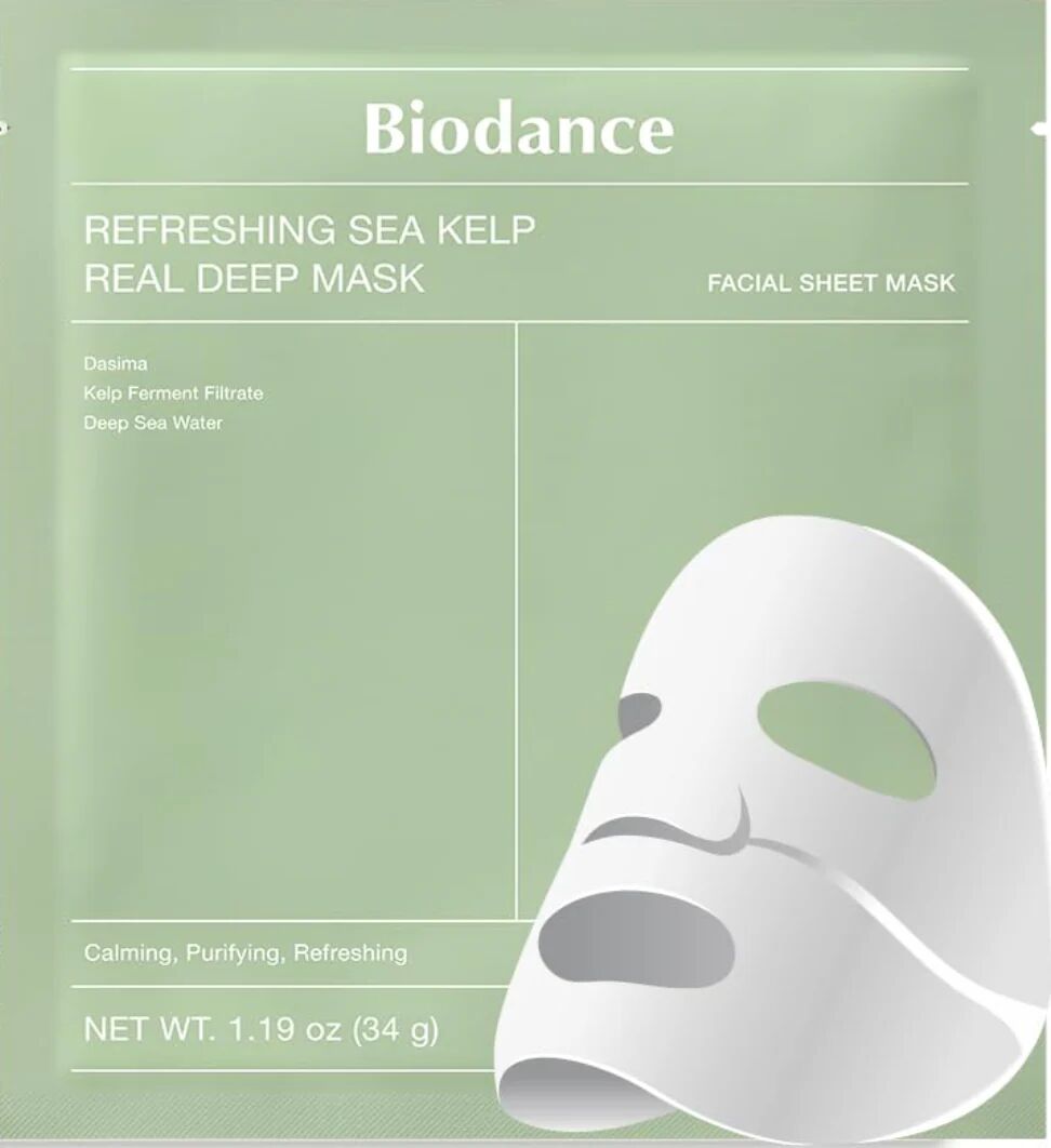 Biodance Refreshing Sea Kelp Real Deep Mask - (1 Mask)