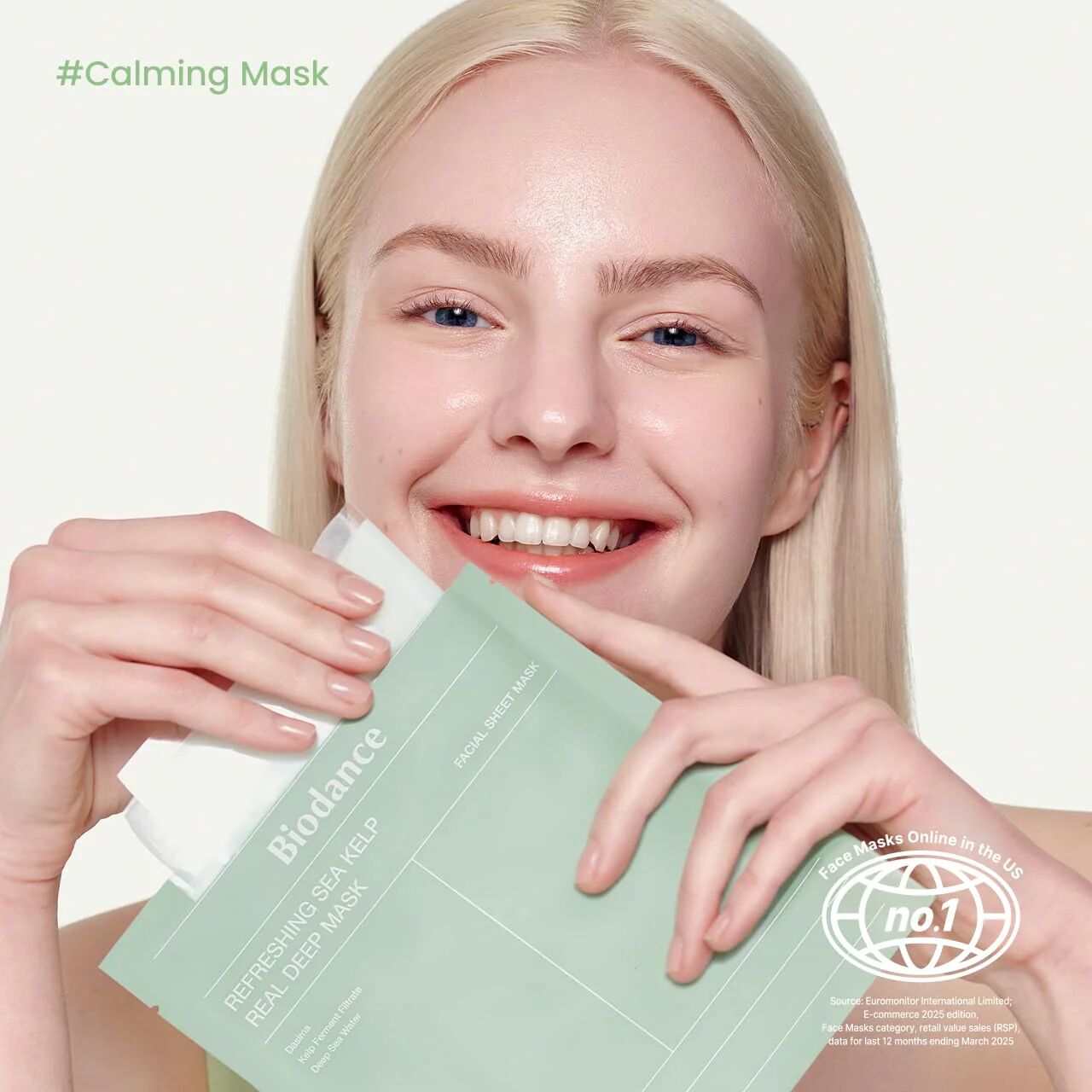 Biodance Refreshing Sea Kelp Real Deep Mask - 1box (4 Units)