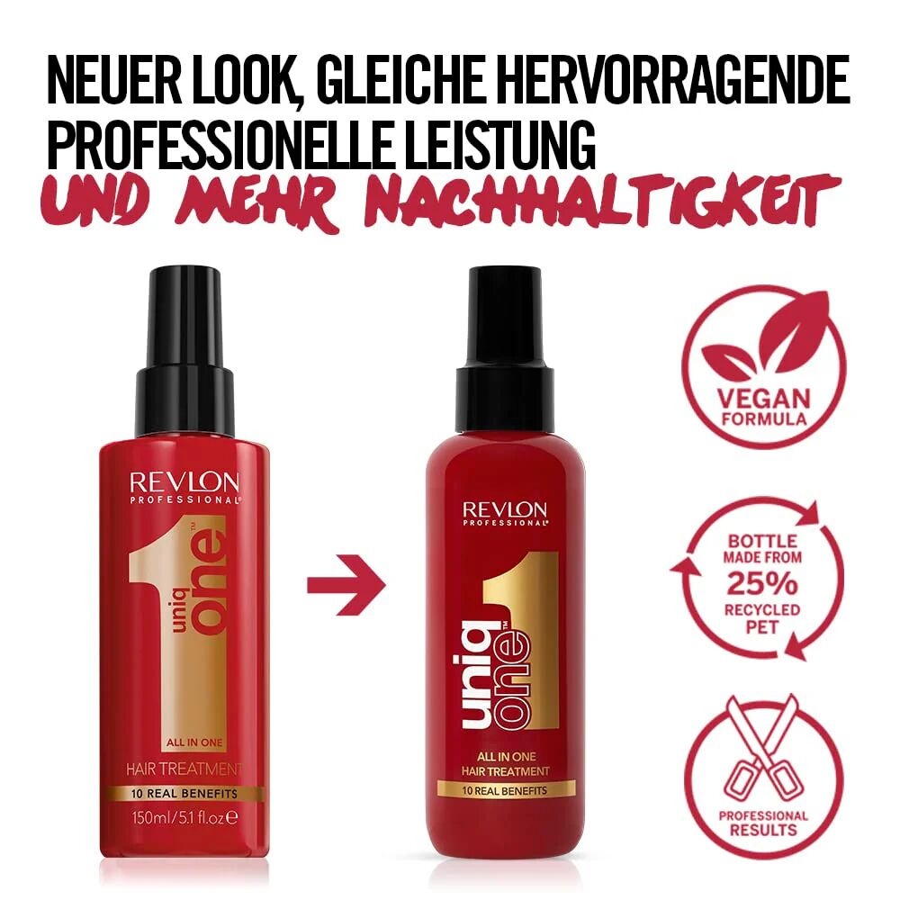 Revlon Professional Uniqone All In One Hair Treatment For More Volume - 150ml thumbnail 4