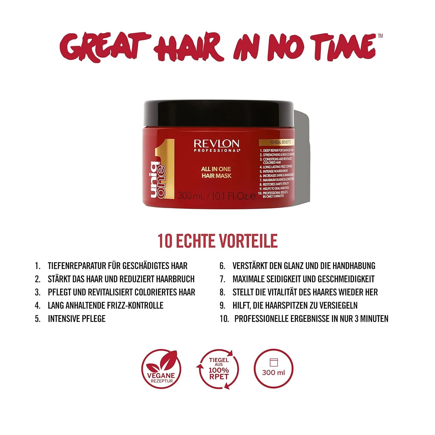 Revlon Professional Uniqone All In One Hair Mask - 300ml