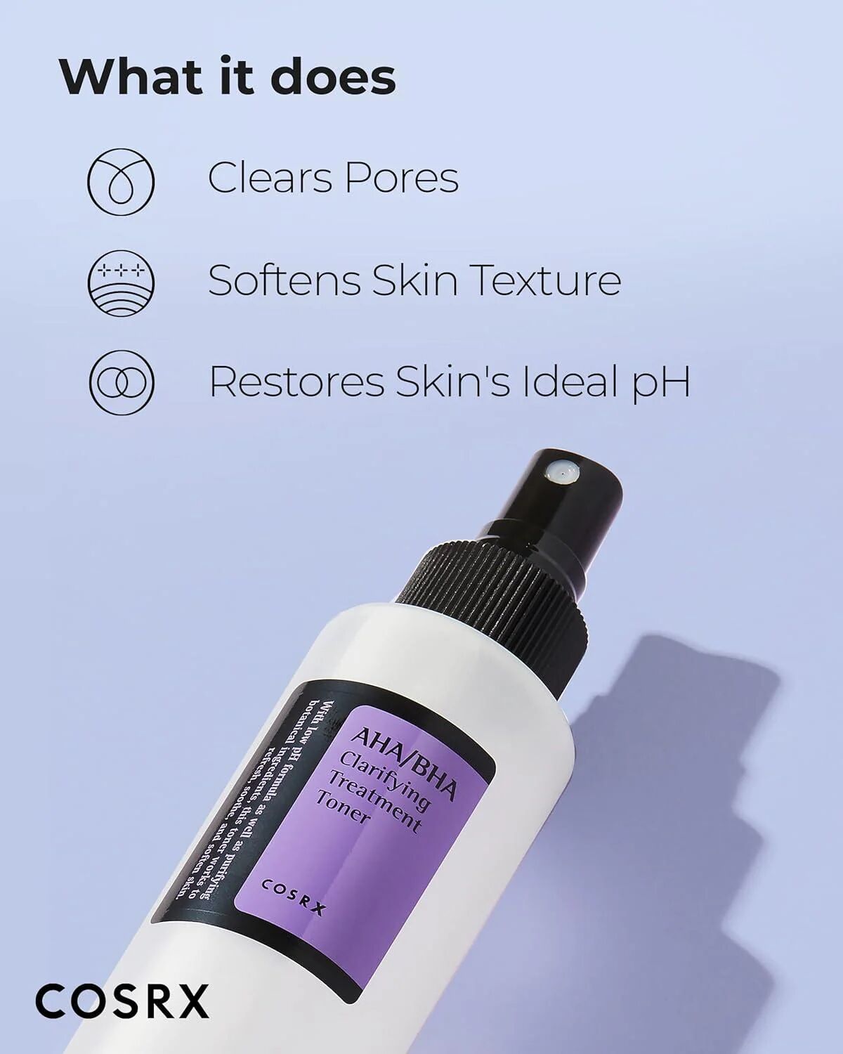 Cosrx Aha Bha Clarifying Treatment Toner - 150ml thumbnail 4