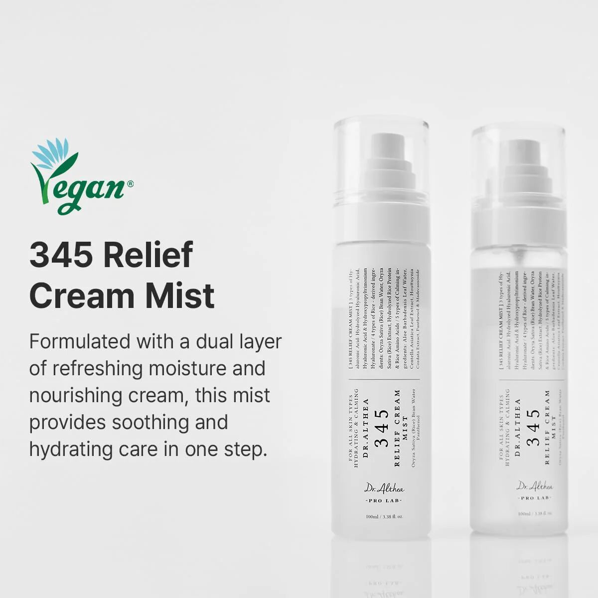 Dr Althea 345 Relief Cream Mist - 100ml