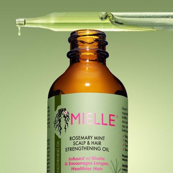 Mielle Organics Mielle Huile Fortifiante Pour Les Cheveux, Romarin Et Menthe - 59ml thumbnail 4