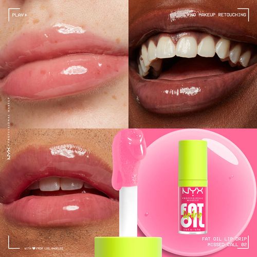 Nyx Professional Makeup Lipgloss Fat Oil Lip Drip - Missed Call, 4,8 Ml thumbnail 3