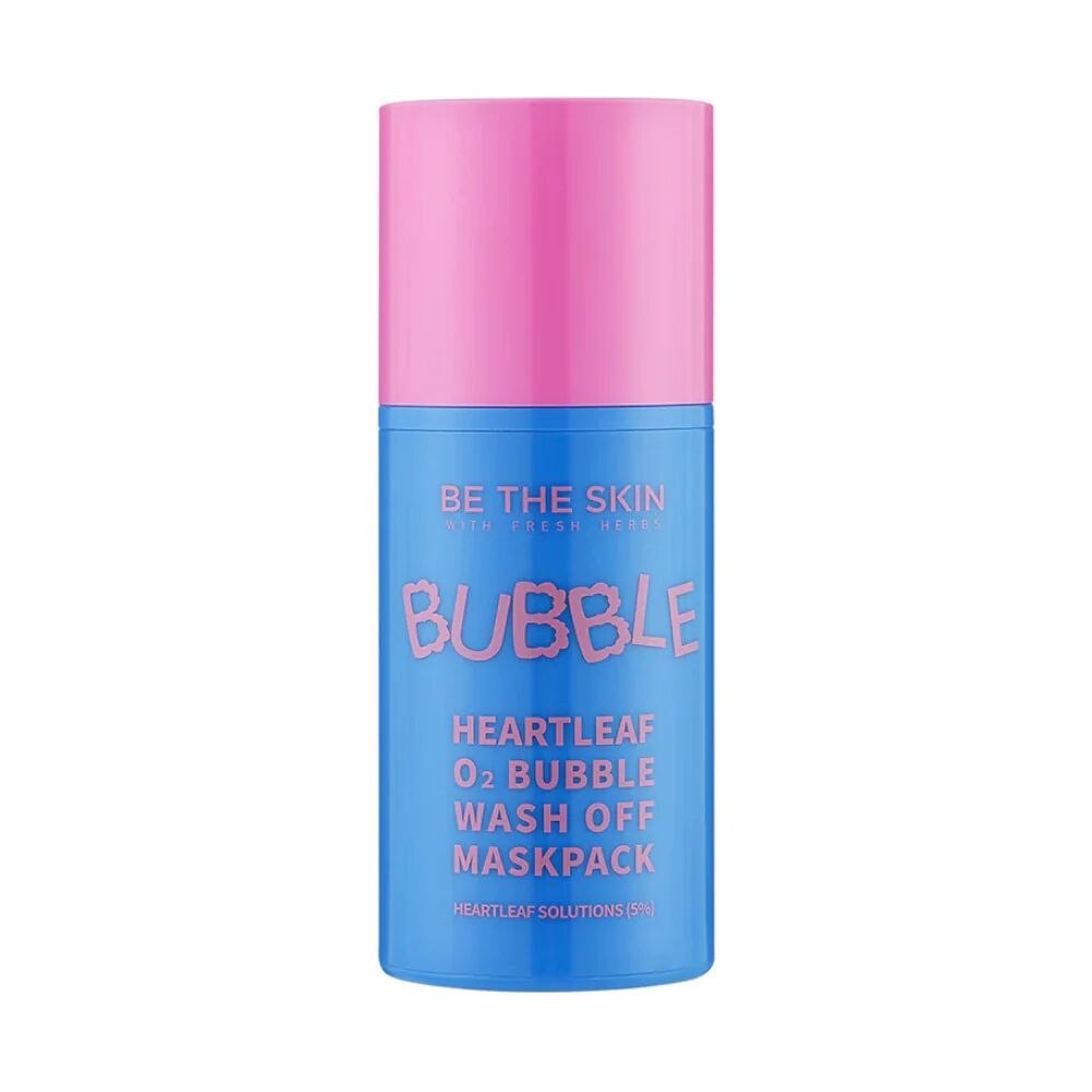 Be The Skin Heartleaf O2 Bubble Wash Off Maskpack - 50g