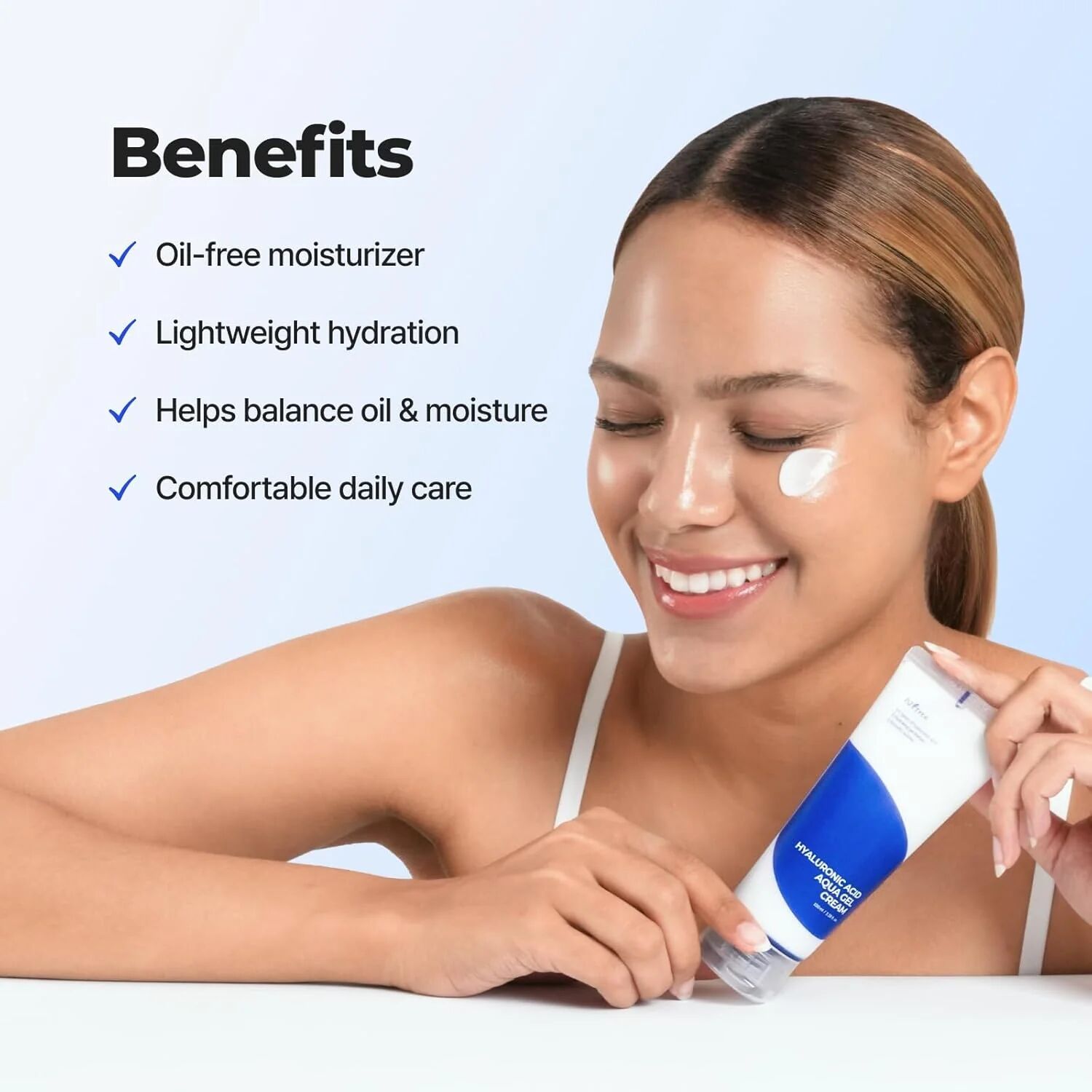 Isntree Hyaluronic Acid Aqua Gel Cream - 100ml thumbnail 4