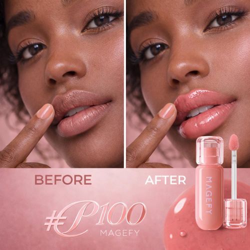 Serum Lip Gloss P100 Rose Nude - Fini Lumineux Et Confort Quotidien thumbnail 3