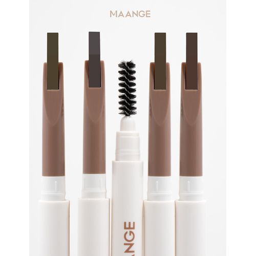 Crayon Sourcils Microblade B201 Bistre Brun Naturel - Stylo Double Embout Avec Brosse, Waterproof Longue Tenue Effet Naturel thumbnail 3
