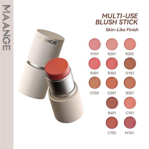 Maange Softlight Pigment Blush Stick R301 Rose Naturel - Blush Crème En Stick, Effet Bonne Mine, Texture Douce Facile À Estomper