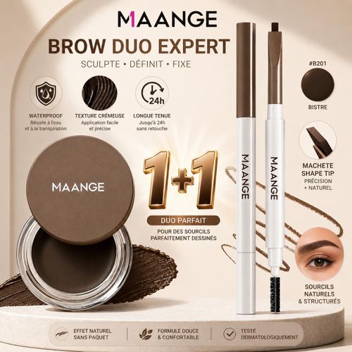 Crayon Microblade Double Embout Et Gel Sourcils thumbnail 3