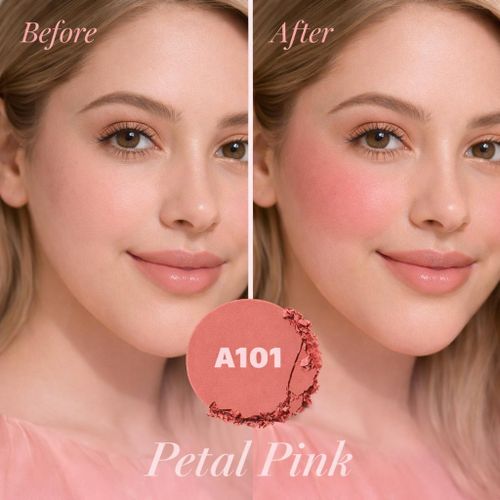 Matte Oil Control Blush Powder A101 Petal Pink 