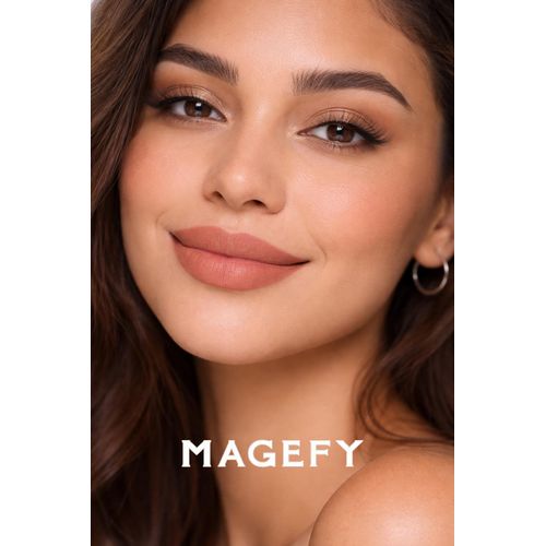 N101 Nude Matte Lip Tint - Rouge À Lèvres Liquide Mat Naturel, Effet Velours, Longue Tenue Confort thumbnail 3