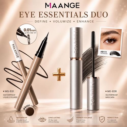 Précision Eye Duo - Eyeliner Liquide Waterproof & Mascara Waterproof thumbnail 3