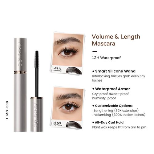 Précision Eye Duo - Eyeliner Liquide Waterproof & Mascara Waterproof 